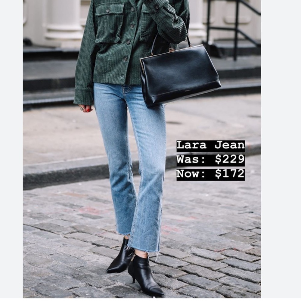 NWT Anine Bing Kick Flare